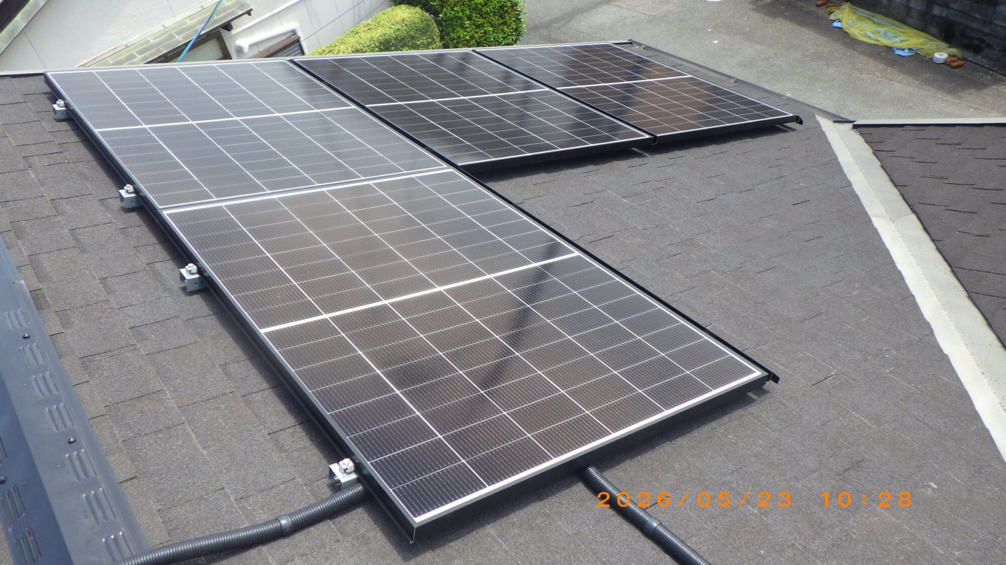 福岡県Ｉ様邸　太陽光、蓄電池設置工事
